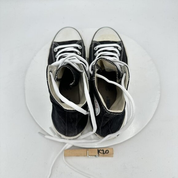 Converse Chuck Taylor All Star Women 10 Men 8 M9160 Black White shoes - Picture 8 of 11